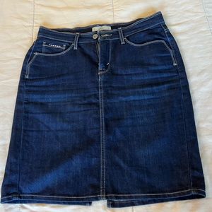 Levis denim skirt